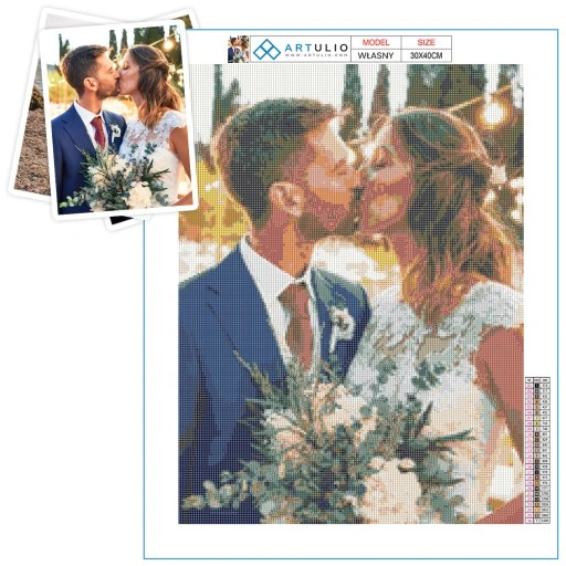 HAFT DIAMENTOWY OBRAZ DIY 5D Z TWOJEGO ZDJĘCIA