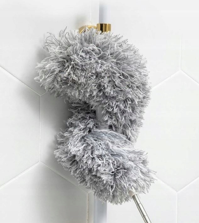 SZCZOTKA TELESKOPOWA MIOTEŁKA DO KURZU DŁUGA 280 + 3 WYMIENNE KOŃCÓWKI XXL