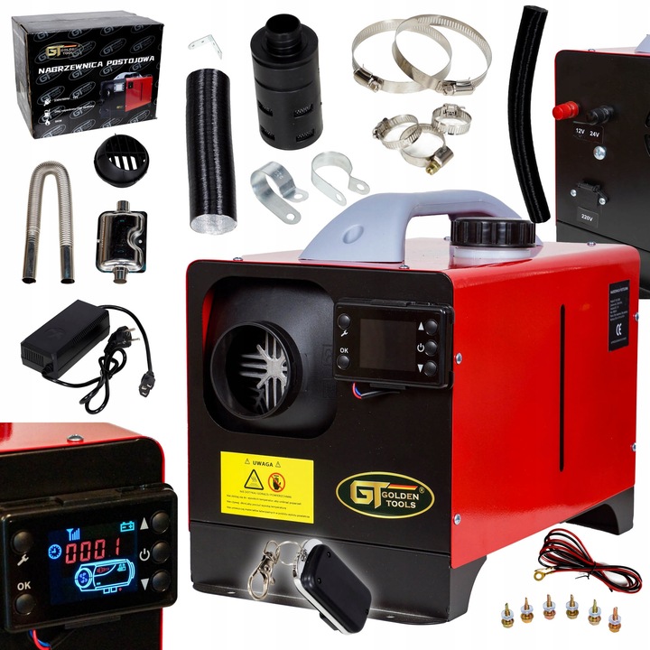 WEBASTO 9KW NAGRZEWNICA zasilacz 12/230V spalinowa OLEJOWA OGRZEWANIE