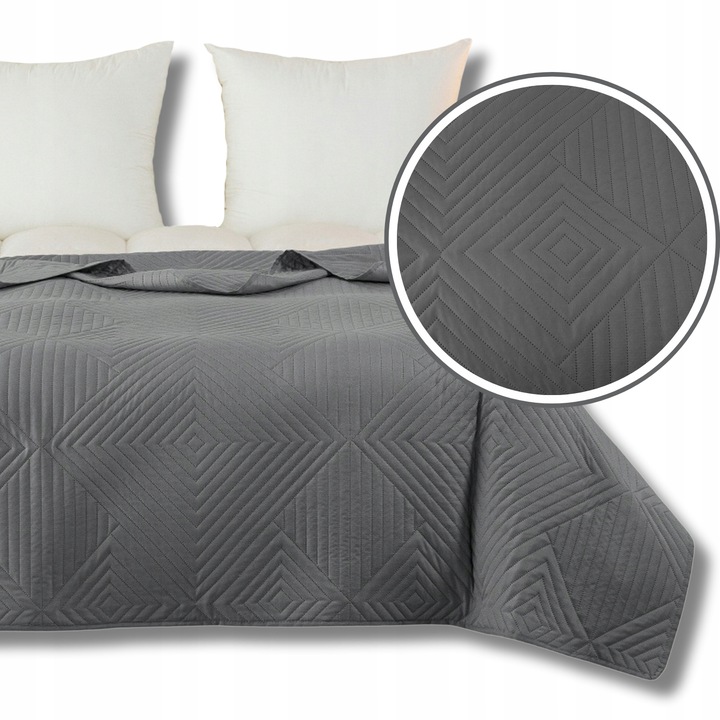 NARZUTA NA ŁÓŻKO 200x220 DWUSTRONNA PIKOWANA KAPA