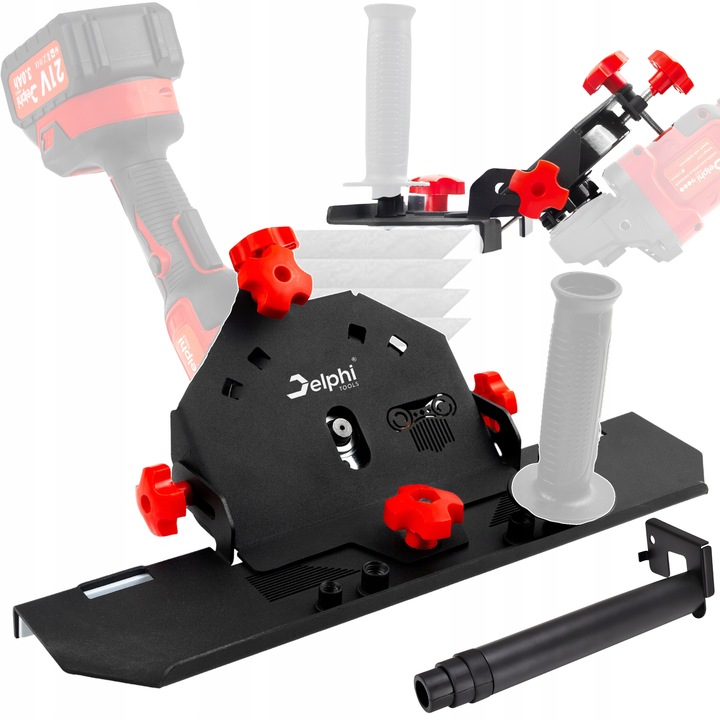 SLIDER PRZYSTAWKA SZLIFIERKI KĄTOWEJ DO CIĘCIA GRESU PŁYTEK pod KĄTEM 45°