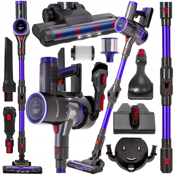 ODKURZACZ BEZPRZEWODOWY PIONOWY BEZWORKOWY MOCNY RĘCZNY