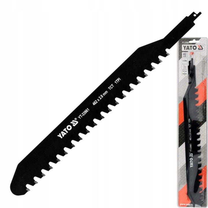 YATO BRZESZCZOT SZYKBOTNĄCY DO SILIKATÓW PUSTAKÓW 462mm PIŁY