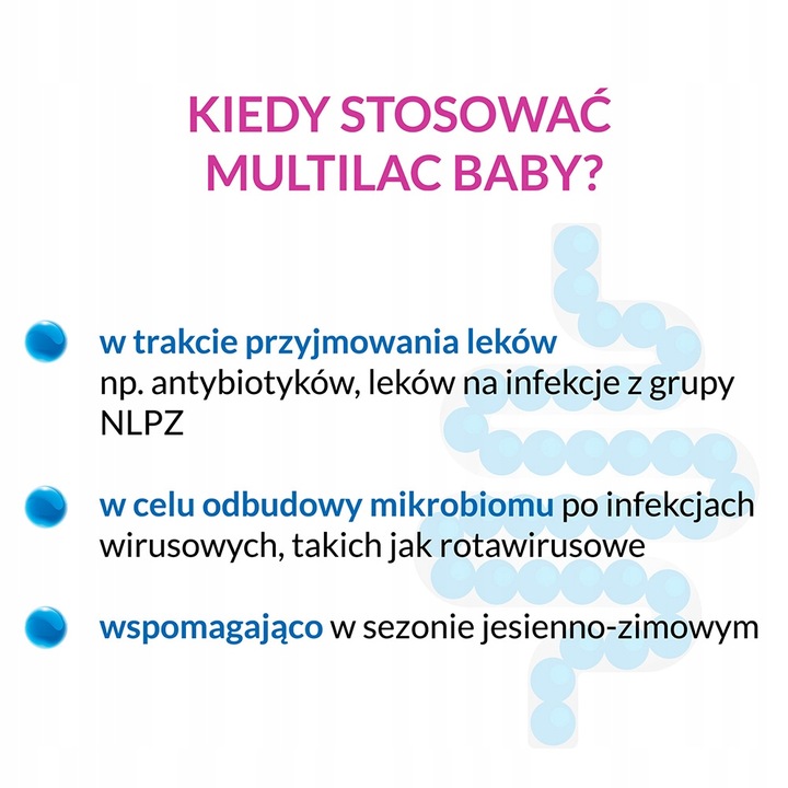 6x MULTILAC BABY synbiotyk dla dzieci krople 5ml