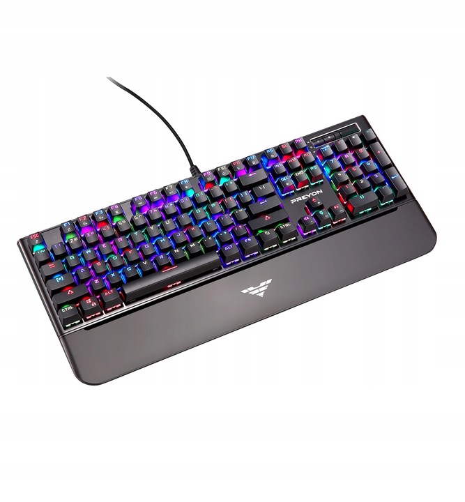 Klawiatura gamingowa mechaniczna RGB USB PREYON