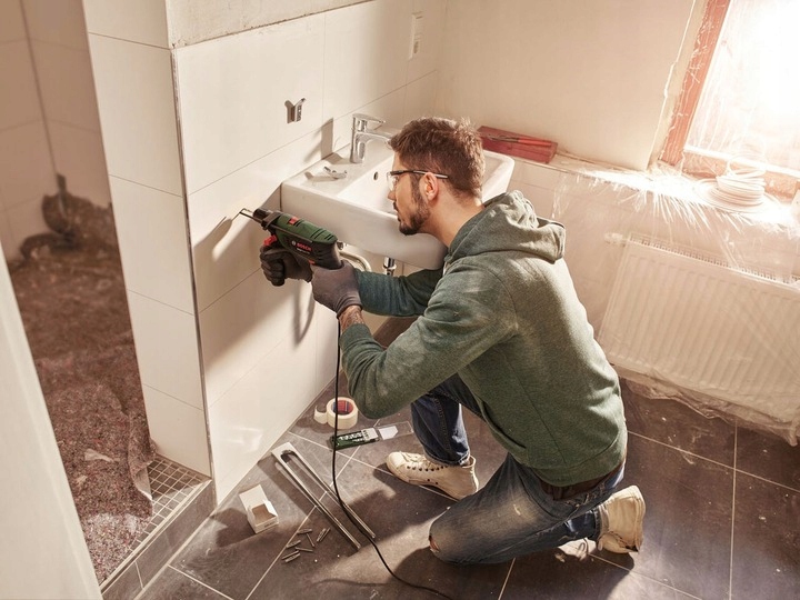 BOSCH WIERTARKA UDAROWA EASYIMPACT 600W +AKCESORIA