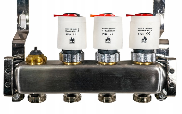 SIŁOWNIK TERMOELEKTRYCZNY DO ROZDZIELACZA ZAWORU GWINT M30 x 1,5 230V NC