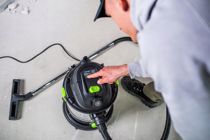 ODKURZACZ PRZEMYSŁOWY WARSZTATOWY MOKRO SUCHO HEPA POPIÓŁ GIPS MOCNY