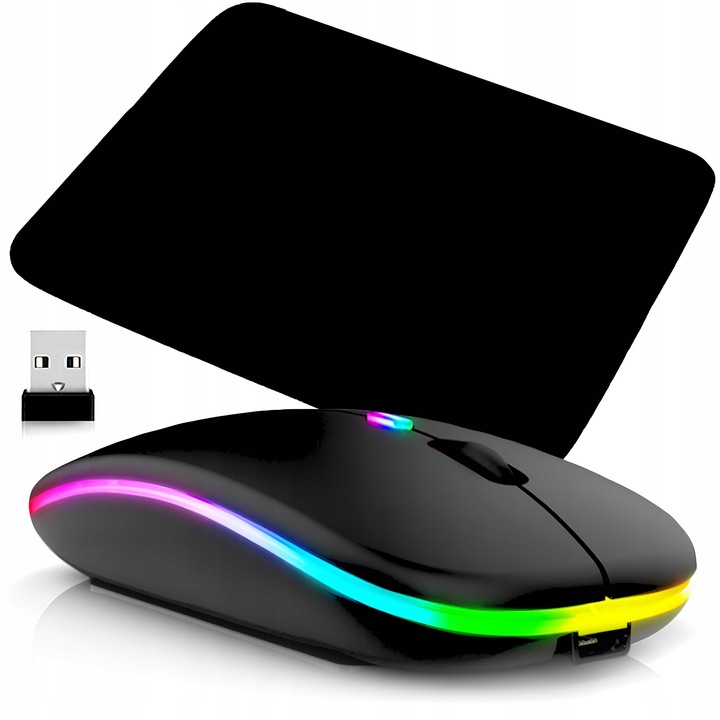 MYSZ BEZPRZEWODOWA MYSZKA DO LAPTOPA BLUETOOTH RGB