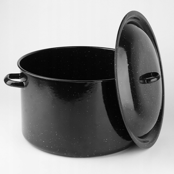 Powidlak emaliowany 15L garnek do pasteryzacji słoików wekowania 32cm