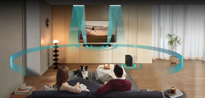 Soundbar Samsung HW-Q800D/EN 320W czarny (WYPRZEDAŻ)