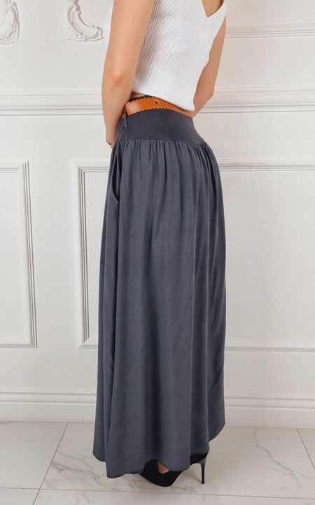 ZWIEWNA DŁUGA SPÓDNICA MAXI DO KOSTEK BOHO DAMSKA