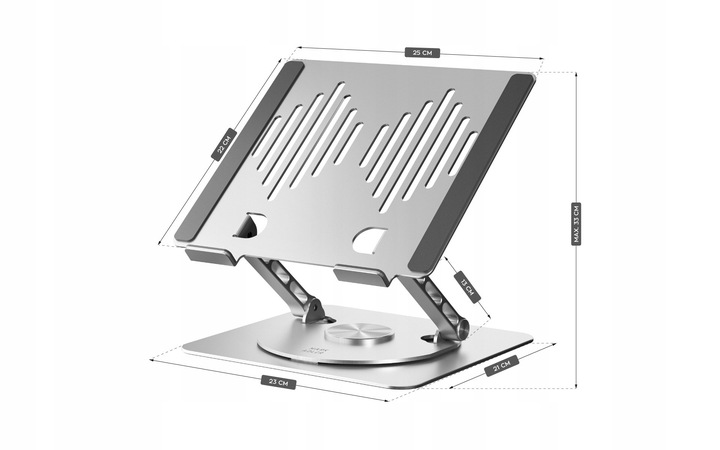 Podstawka Obrotowa Mark Adler STOLIK pod laptopa Stand 3.2 360 stopni