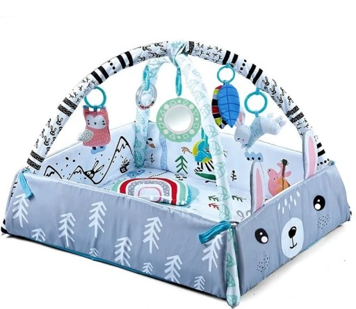 Duża Mata Edukacyjna Miękka Interaktywna 4w1