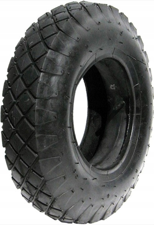 OPONA Z DĘTKĄ KOŁO DO TACZKI 4.80/4.00-8 WÓZKA 4 PR SOLIDNA MOCNA ROMB