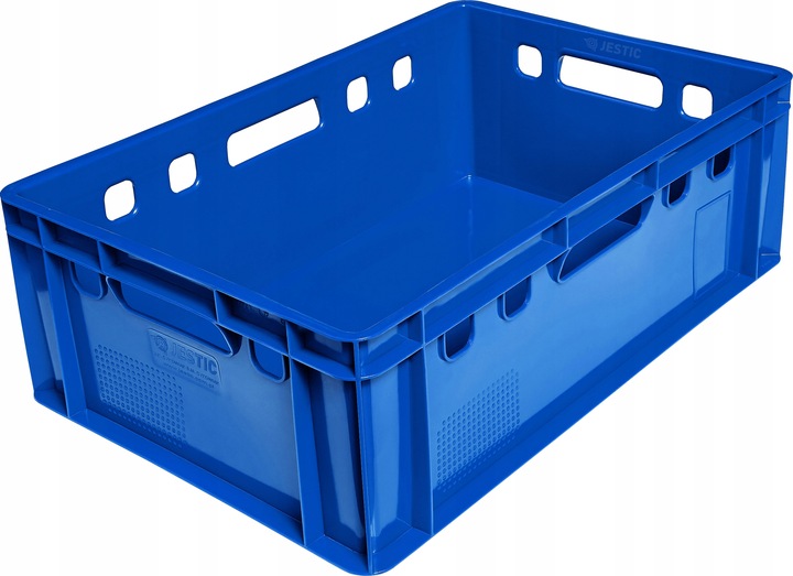 SKRZYNKA POJEMNIK EURO E2 NIEBIESKA NOWA MOCNA