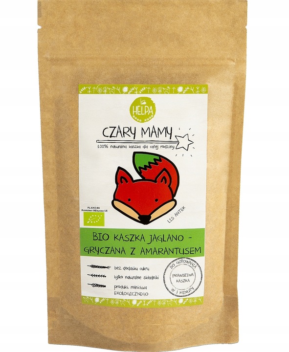 HELPA Polska KASZKA BIO Czary Mamy ZESTAW 6x 200g