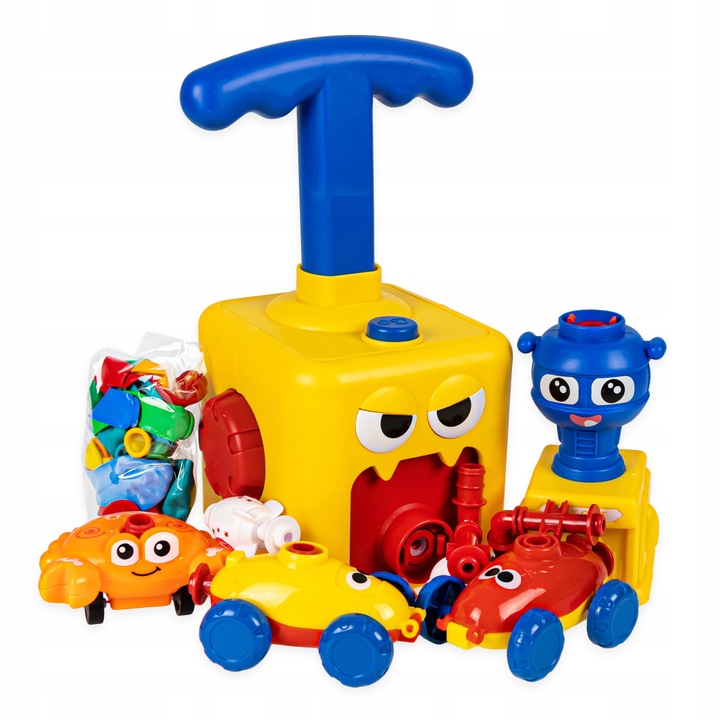 Power Balloon AUTA Z NAPĘDEM pompka balony pojazdy