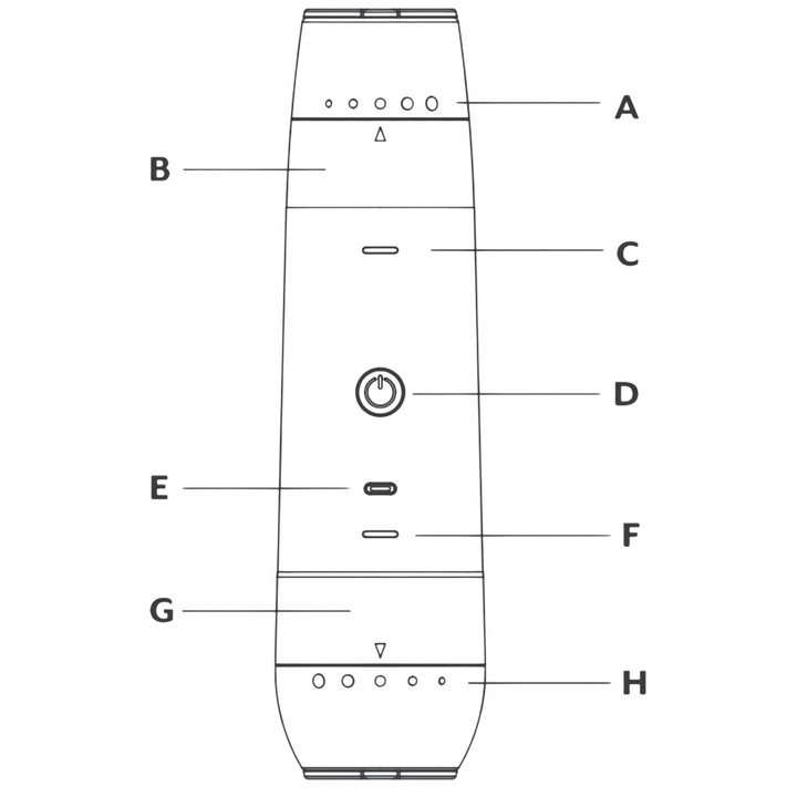 ELEKTRYCZNY MŁYNEK DO SOLI I PIEPRZU AKUMULATOROWY USB C MŁYNEK DO PIEPRZU
