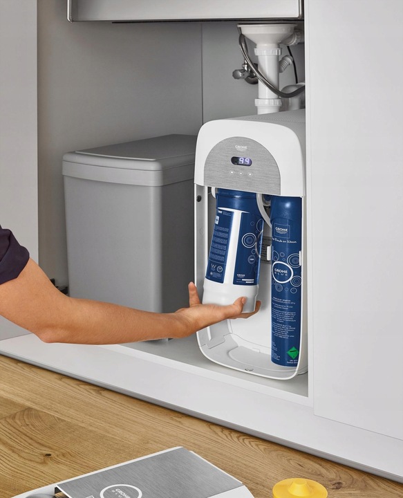 Filtr do wody Grohe Blue S, wydajność 600l, 5stopniowa filtracja