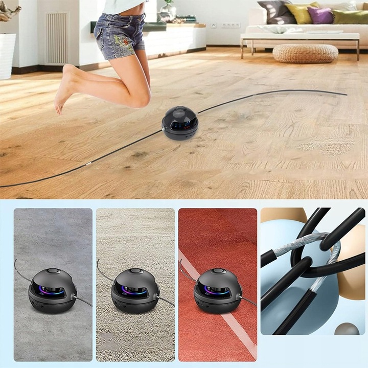 MUZYCZNA SKAKANKA, INTELIGENTNA AUTOMATYCZNA ELEKTRYCZNA SKAKANKA BLUETOOTH