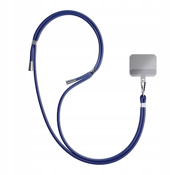 3MK EasyClip Dark Blue (silver) smycz do telefonu