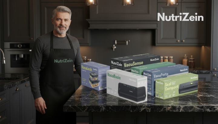 Zgrzewarka próżniowa pakowarka żywności NutriZein NZVS2000 VacuBasic