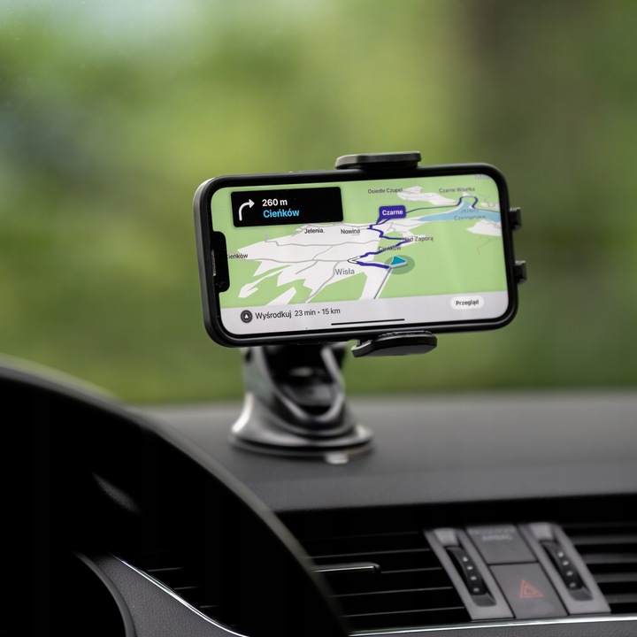 UCHWYT DO SAMOCHODU NA TELEFON SZYBĘ DESKĘ KOKPIT HOLDER SAMOCHODOWY MOCNY