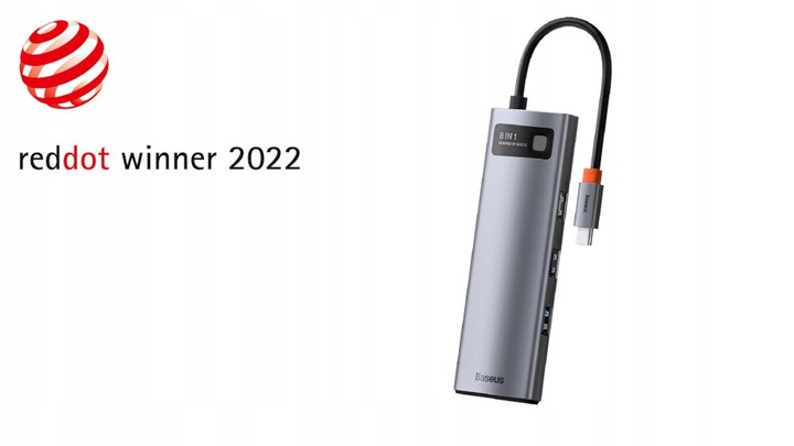 Stacja dokująca BASEUS Metal Gleam 8w1