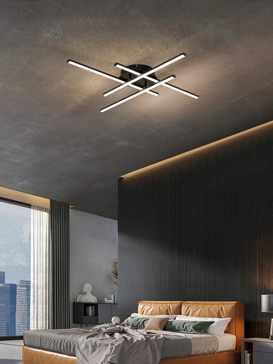 Lampa sufitowa LED Wisząca regulowana 30W żyrandol Plafon WOBAKO