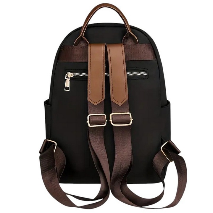 PLECAK DAMSKI PLECACZEK DO PRACY SZKOŁY CZARNY STYLOWY MIEJSKI POJEMNY