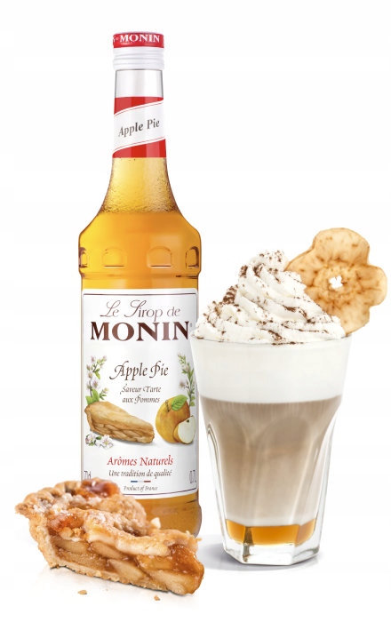 Syrop barmański MONIN APPLE PIE - szarlotka 700 ml