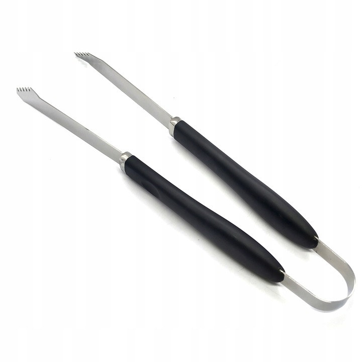 STALOWY Zestaw grillowy akcesoria przybory do grilla 4w1 +etui SUPER