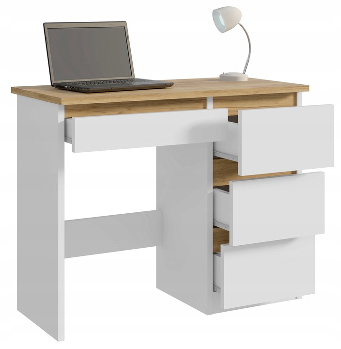 BIURKO KOMPUTEROWE Z SZUFLADAMI BETA 3 NORGE MEBLE