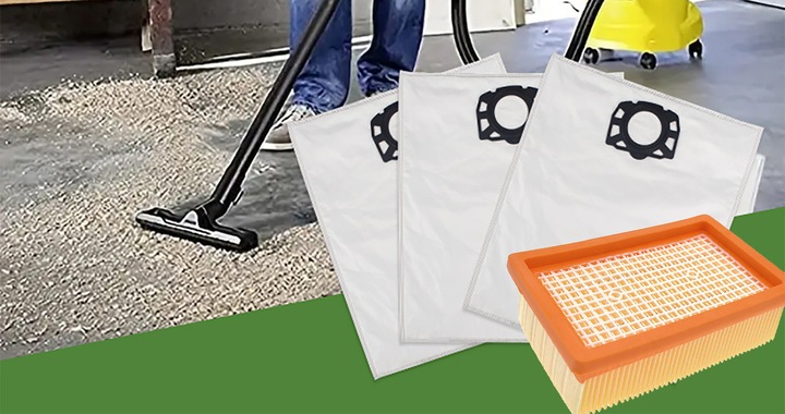 10x WORKI FILTR DO ODKURZACZA KARCHER WD4 WD5 WD6 PREMIUM KWD6 MV4 MV5 MV6