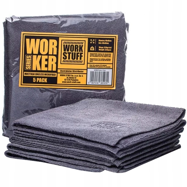 Work Stuff Worker 5-pack Zestaw Mikrofibr Uniwersalnych