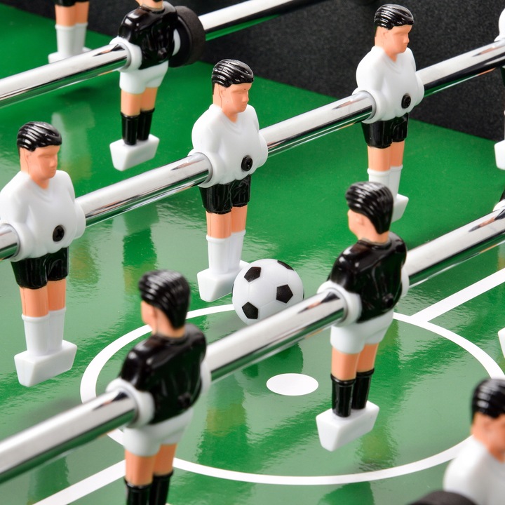 DUŻY STÓŁ DO PIŁKARZYKÓW LEAGUE PIŁKARZYKI METEOR 122x61x80 MDF LAMINAT