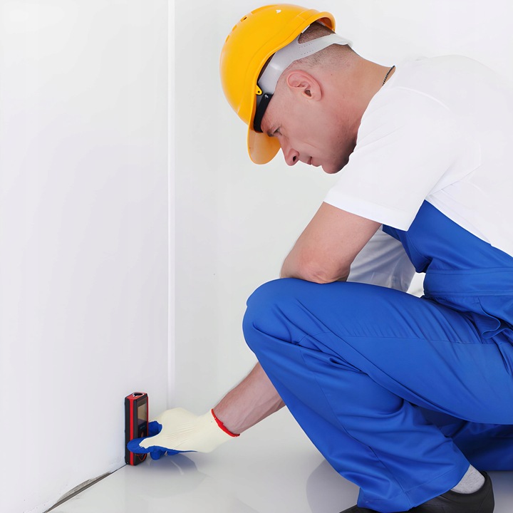 DALMIERZ LASEROWY MIERNIK ODLEGŁOŚCI CYFROWY HT-40