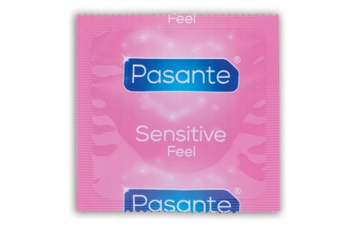 Prezerwatywy PASANTE SENSITIVE cienkie dopasowane 50 szt. wielki orgazm