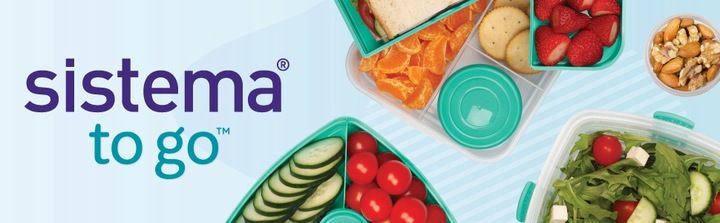 Sistema Pojemnik kuchenny na żywność talerz Box do mikrofalówki 1290ml