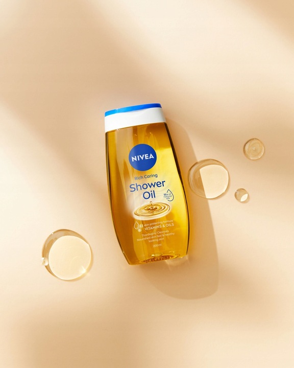 NIVEA Natural Oil Olejek pod prysznic 200ml