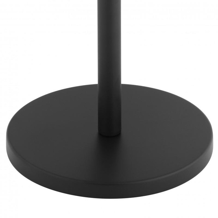 Stojak z uchwytem na papier toaletowy na 4 rolki do WC czarny loft