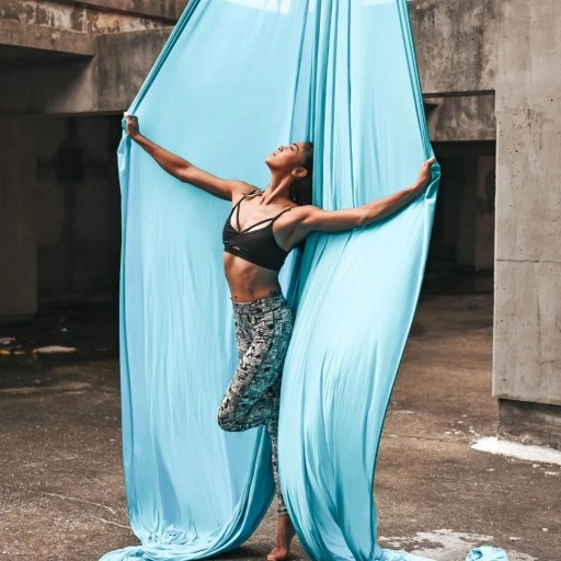 Szarfa akrobatyczna, chusta aerial silk 6 metrów KOLORY