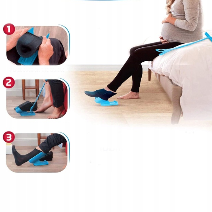 ŁYŻKA DO ZAKŁADANIA SKARPET I BUTÓW SUWAK OBUWIA dla Seniora