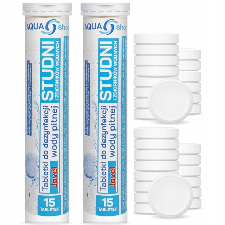 CHLOR do UZDATNIANIE WODY ze STUDNI TABLETKI JAVEL