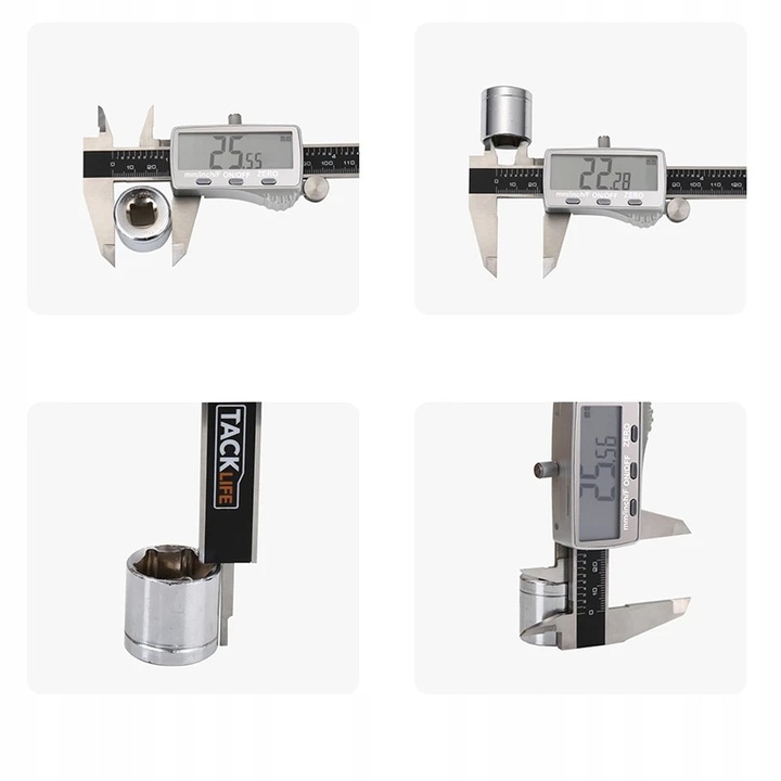 TACKLIFE SUWMIARKA CYFROWA ELEKTRONICZNA LCD 150MM