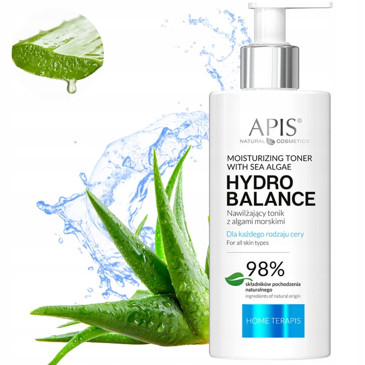 APIS Home terApis Nawilżający tonik z algami morskimi 300ml 50015H