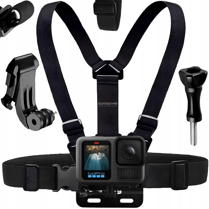 Szelki Uchwyt na Klatkę Ramiona Sunnylife GoPro Hero DJI Osmo Action