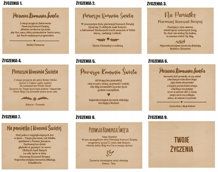 Prezent na KOMUNIE ŚWIĘTĄ pamiątka PUDEŁKO +GRAWER