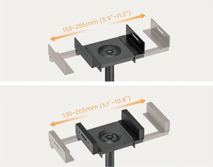 Stojaki podłogowe do głośników kolumn | Regulowane Uniwersalne 2szt.